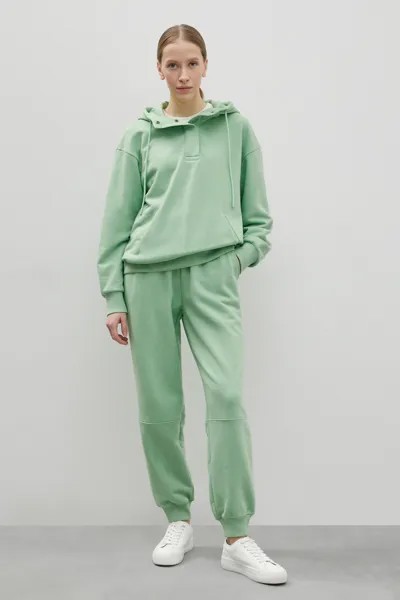Спортивные брюки женские Finn Flare FBD110195 зеленые 2XL