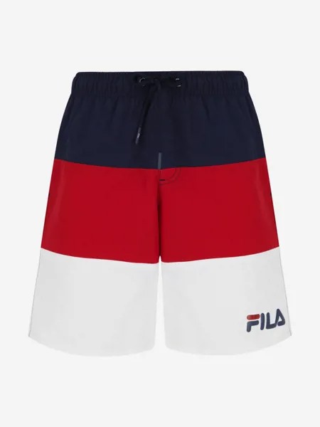 Шорты плавательные для мальчиков FILA, Красный