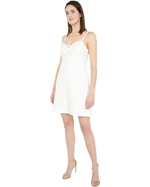 Платье Betsey Johnson Scuba Betsy Bow Dress, цвет Vanilla Frosting