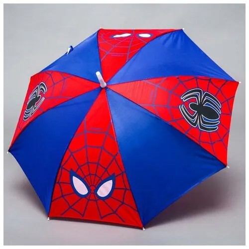 Зонт-трость Marvel, красный, фиолетовый