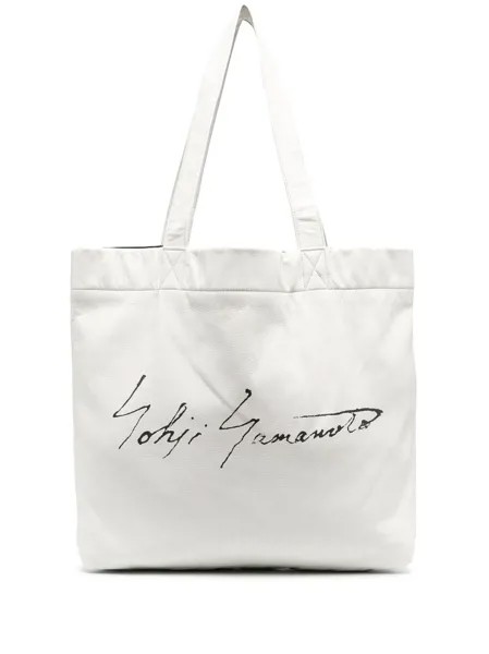 Discord Yohji Yamamoto сумка-тоут с логотипом
