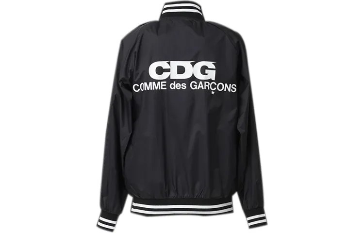 Бейсбольная куртка унисекс Comme des Garçons Varsity, черная