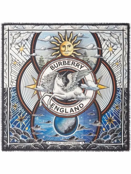 Burberry кашемировый платок Celestial