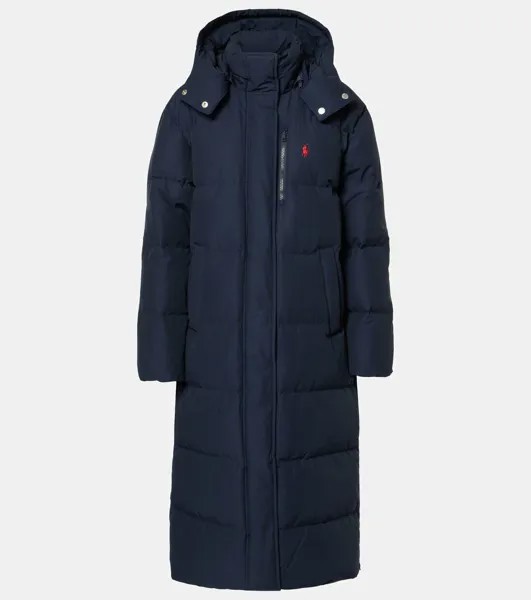 Пуховик с капюшоном Polo Ralph Lauren, цвет rl navy