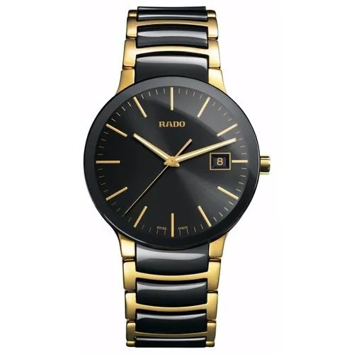 Наручные часы RADO, золотой, черный