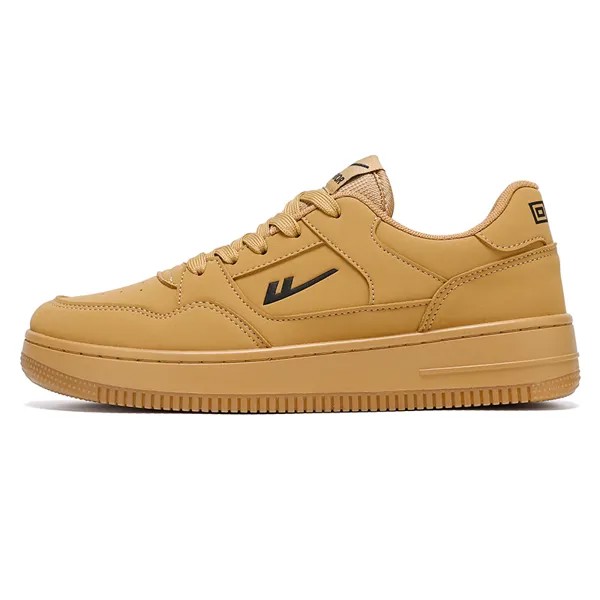 Кроссовки WARRIOR Skateboarding Shoes Unisex Low-top Khaki, хаки