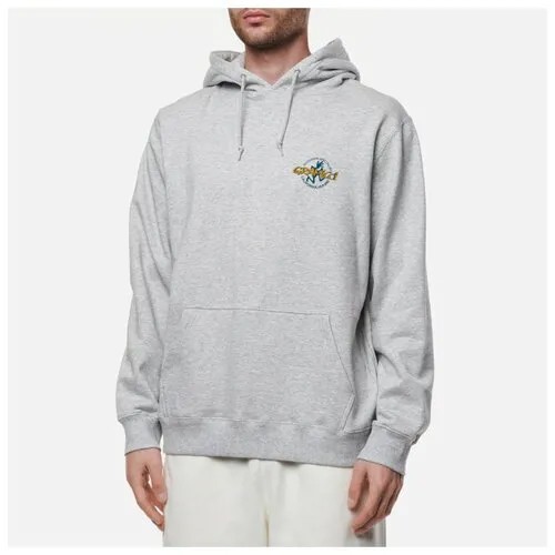 Мужская толстовка Gramicci Running Man Hoodie серый , Размер S