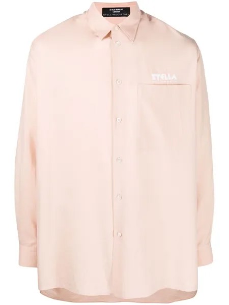 Рубашка Stella Logo Stella McCartney, розовый