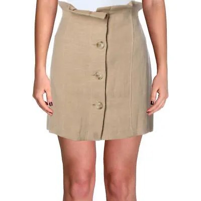 FRNCH Женская трикотажная юбка на пуговицах с подкладкой BHFO 2269