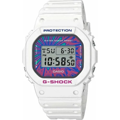 Наручные часы CASIO G-Shock DW-5600DN-7, мультиколор, серый