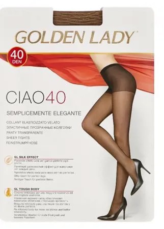 Колготки Golden Lady Ciao 40 den, размер 5-XL, daino (бежевый)