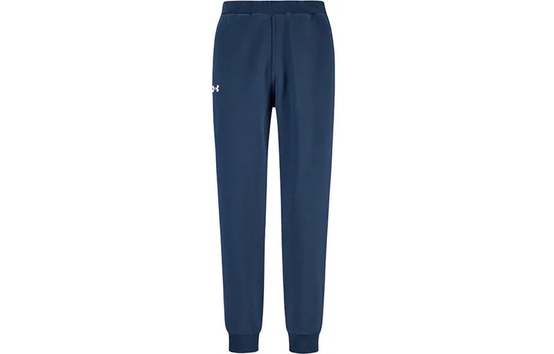 Трикотажные спортивные штаны женские студенческие синие Under Armour