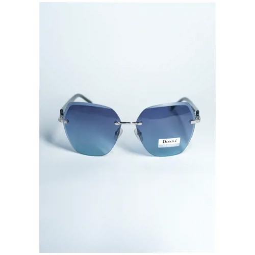 Солнцезащитные очки , бабочка, оправа: пластик, ударопрочные, устойчивые к появлению царапин, с защитой от УФ, для женщин, бирюзовый