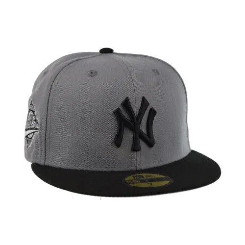 Мужская приталенная кепка New Era New York Yankees World Series 1996 59Fifty, черная