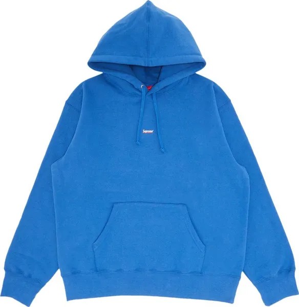 Толстовка Supreme Underline Hooded Sweatshirt 'Washed Royal', синий