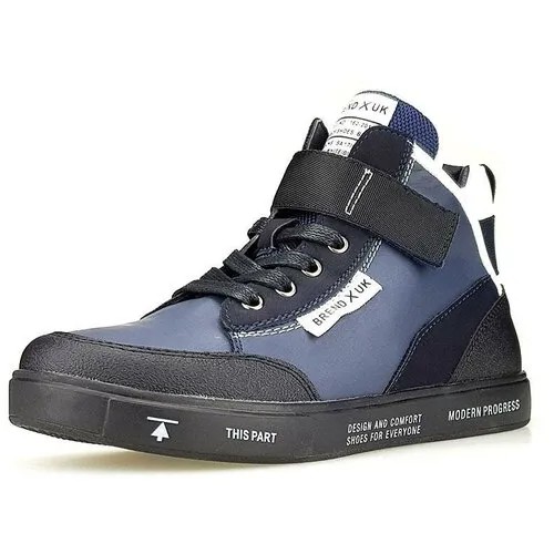 Ботинки для мальчиков, цвет синий, размер 32, бренд Ulёt, артикул 6053-0905