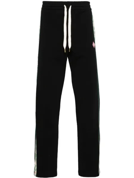 Casablanca спортивные брюки Laurel Wreath, черный