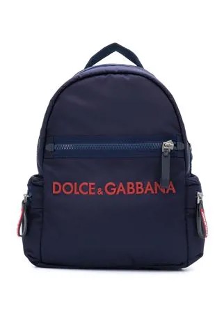 Dolce & Gabbana Kids рюкзак с вышивкой