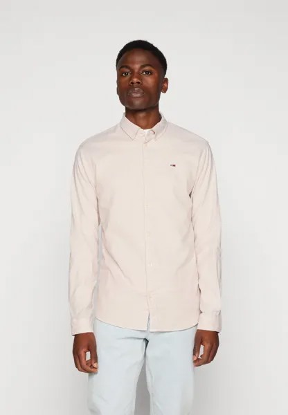 Рубашка Slim Stretch Oxford Shirt Tommy Jeans, цвет tawny sand