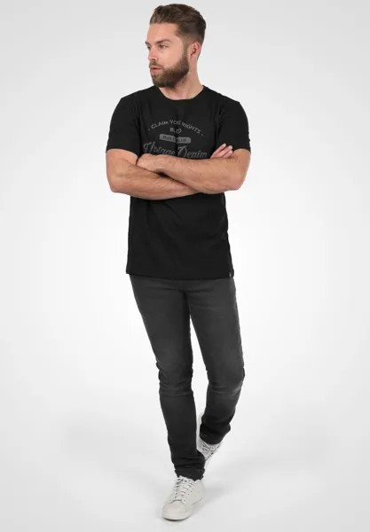 Футболка с принтом Bhpillo Blend, черная