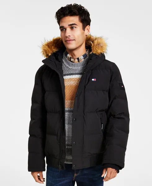 Короткое пальто для снорклинга, созданное для macy's Tommy Hilfiger, черный