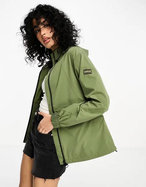 Зеленая непромокаемая куртка Barbour International Northolt