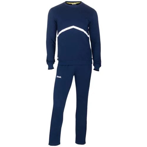 Тренировочный костюм Jogel Jcs-4201-091, хлопок, темно-синий/белый (Xxl)