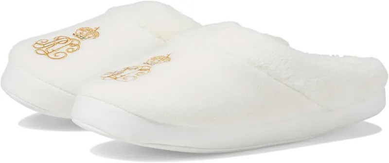 Тапочки Holiday Slippers LAUREN Ralph Lauren, цвет Cream