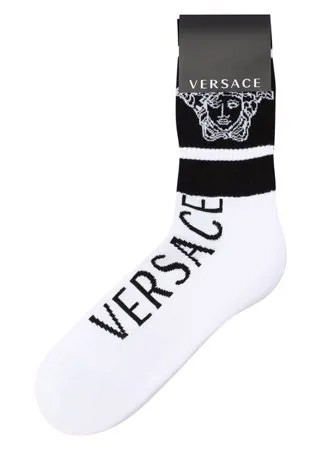 Хлопковые носки Versace