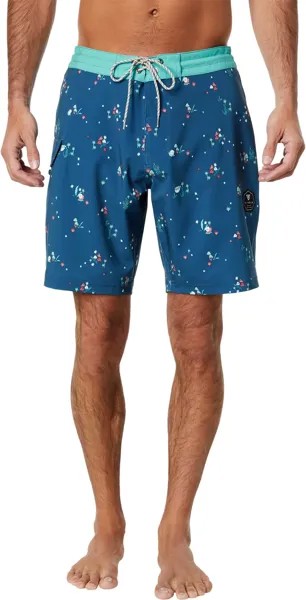 Шорты для плавания Slow Rider 18,5 дюймов VISSLA, цвет Dark Denim