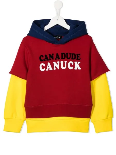 Dsquared2 Kids худи с принтом