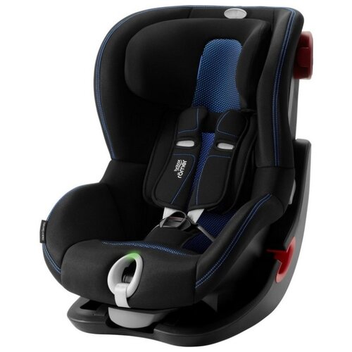 Автокресло группа 1 (9-18 кг) BRITAX ROMER King II LS, Cool Flow Blue black series