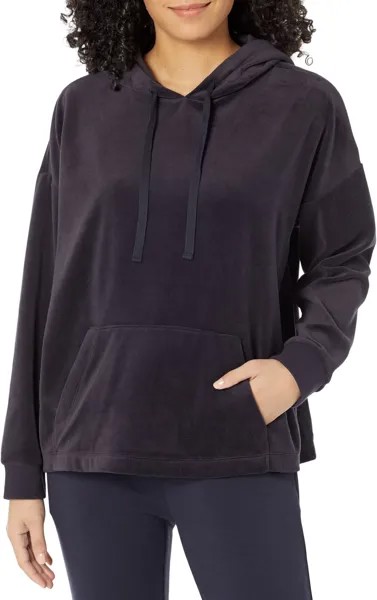 Толстовка Hooded Boxy Top Eileen Fisher, цвет Nocturne