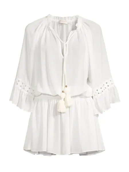 Мини-платье Raquel Cover-Up Ramy Brook, белый