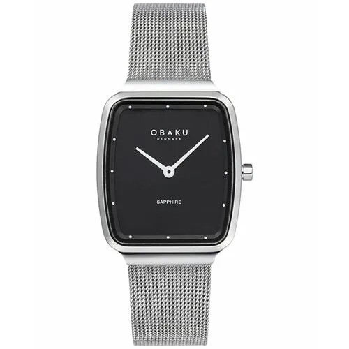 Наручные часы OBAKU V267LXCBMC, серебряный, черный