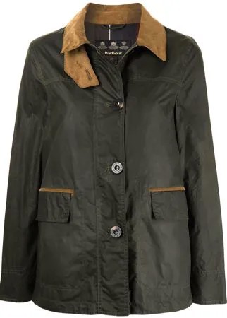 Barbour легкая вощеная куртка
