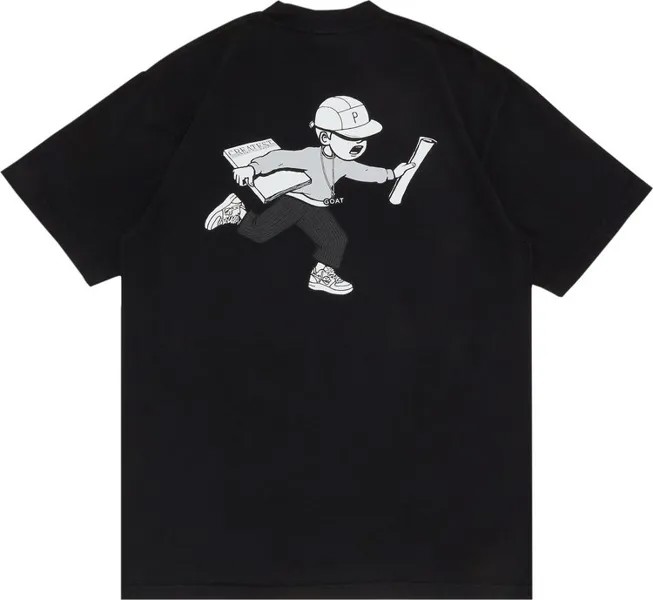 Футболка GOAT Exclusive Paperboy Classic T-Shirt in Black, черный