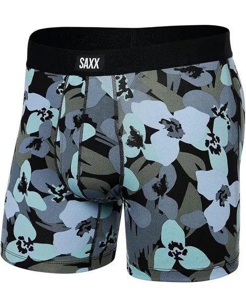 Боксеры SAXX UNDERWEAR Daytripper Brief Fly, цвет Camo Flowers/Blue Fog