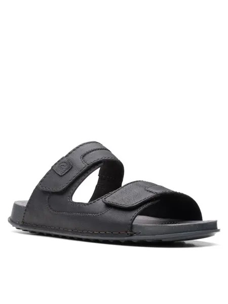 Сланцы мужские Clarks Crestview Easy 26164772 черные 40 EU