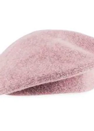 Изящный берет из мягкого полиамида нежно-розового цвета. Модель без подкладки.
