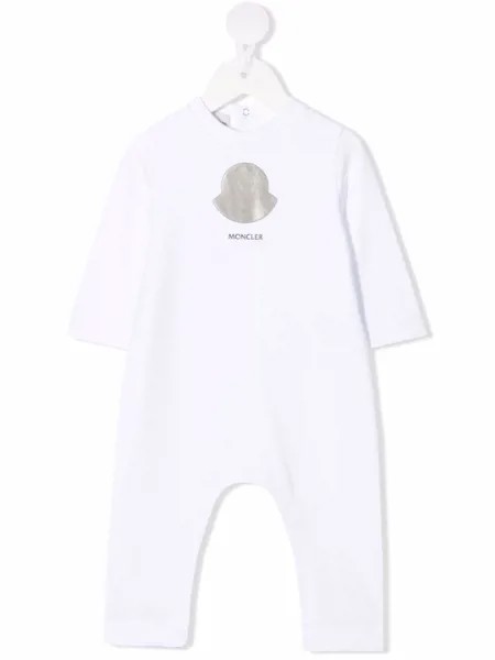 Moncler Enfant ромпер с логотипом