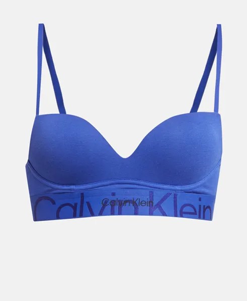 Бюстгальтер пуш-ап, чашки AD Calvin Klein Underwear, цвет Royal Blue