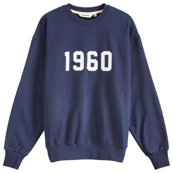 Толстовка Uniform Bridge 1960 Sweatshirt, темно-синий