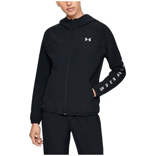 Толстовка Under Armour Woven Hooded Jacket Черный MD 1351794-001