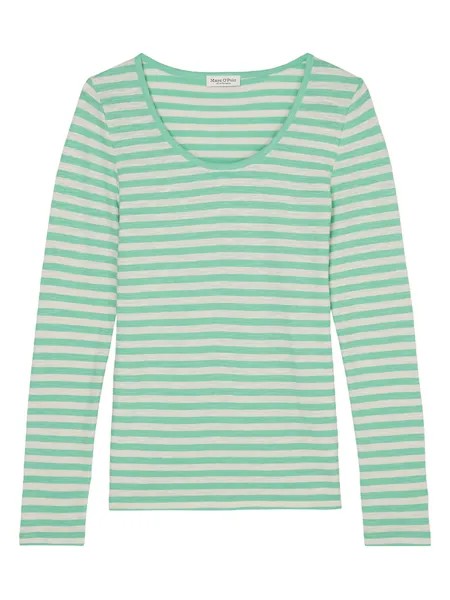 Лонгслив Marc O'Polo, цвет Türkis/Creme