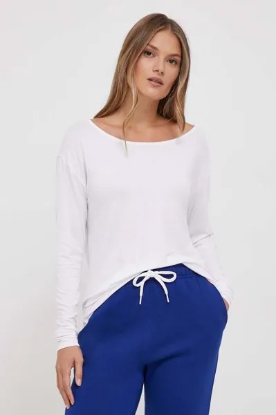 Лонгслив United Colors of Benetton, белый