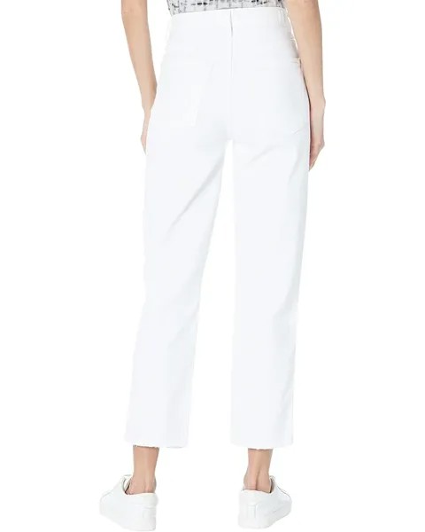Джинсы 7 For All Mankind High-Waist Crop Straight Button Fly in Royce Blanc, цвет Royce Blanc