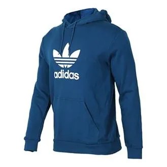 Толстовка adidas originals Trefoil 'Legend Marine', индиго