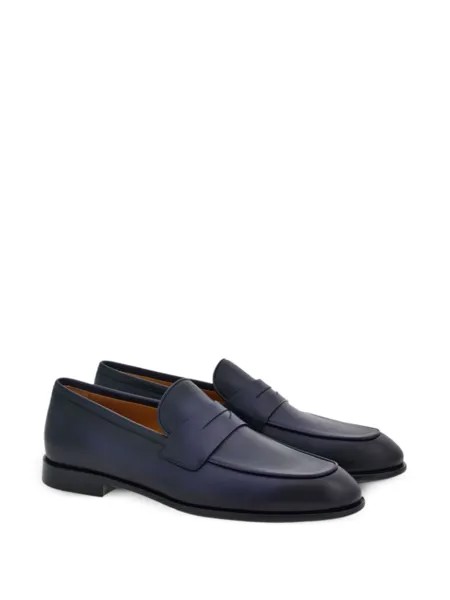 Ferragamo пенни-лоферы, синий