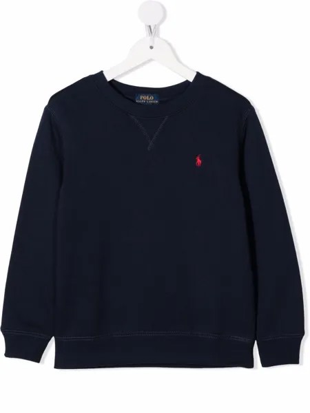 Ralph Lauren Kids толстовка с вышитым логотипом